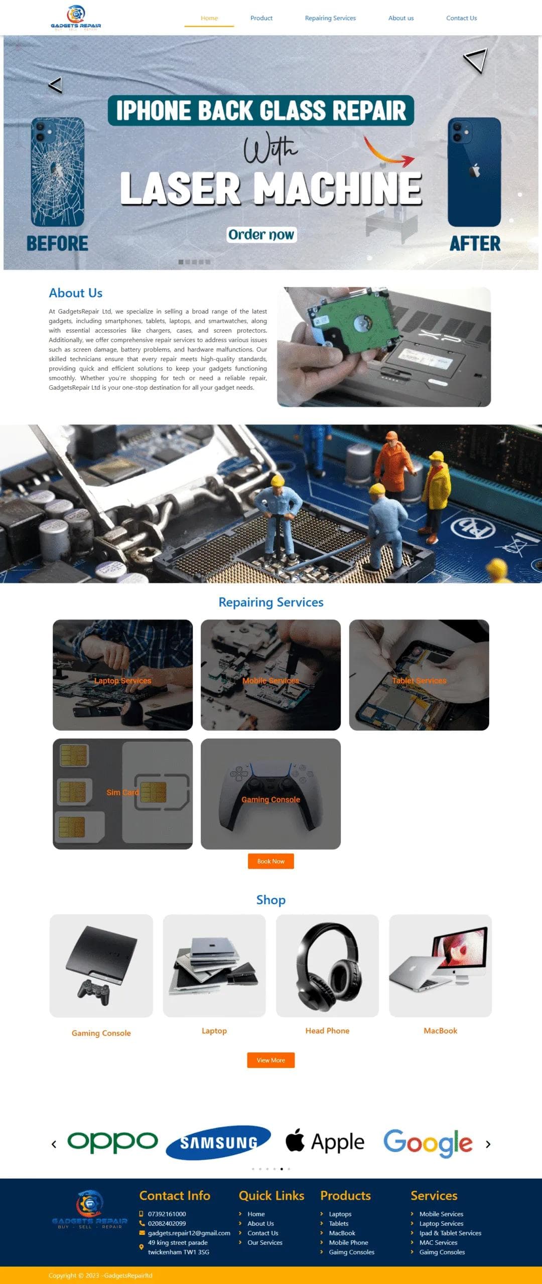 Gadgets Repair Ltd